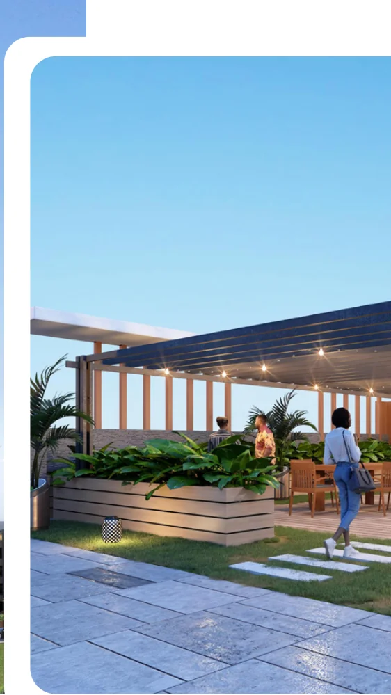 Rosemont Residency Rooftop BBQ Terrace